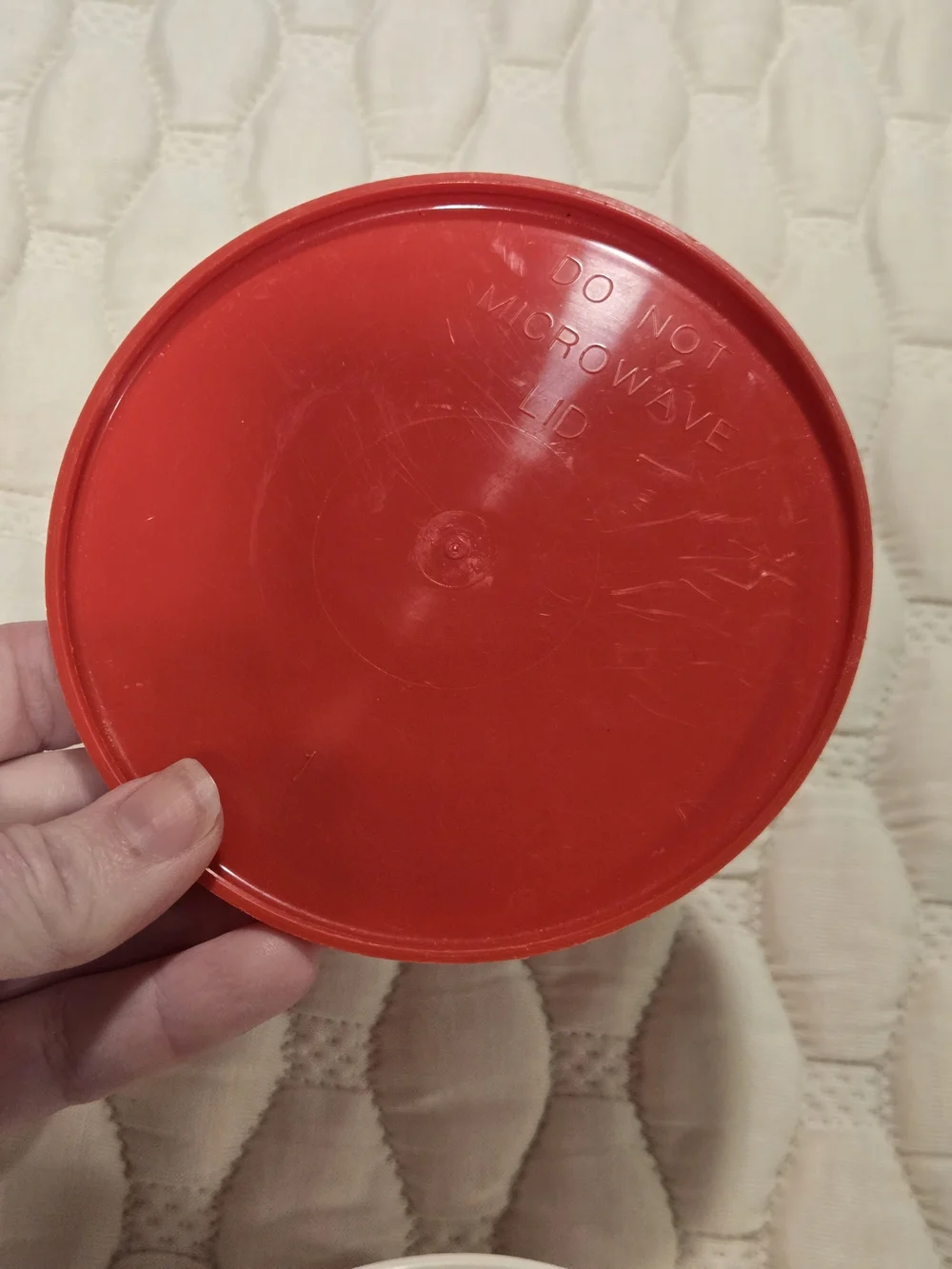 Kit Kat Promotional Bowl With Lid Gimme A Break Slogan White Red Collectable